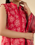 3 Piece Printed Lawn Suit Beena