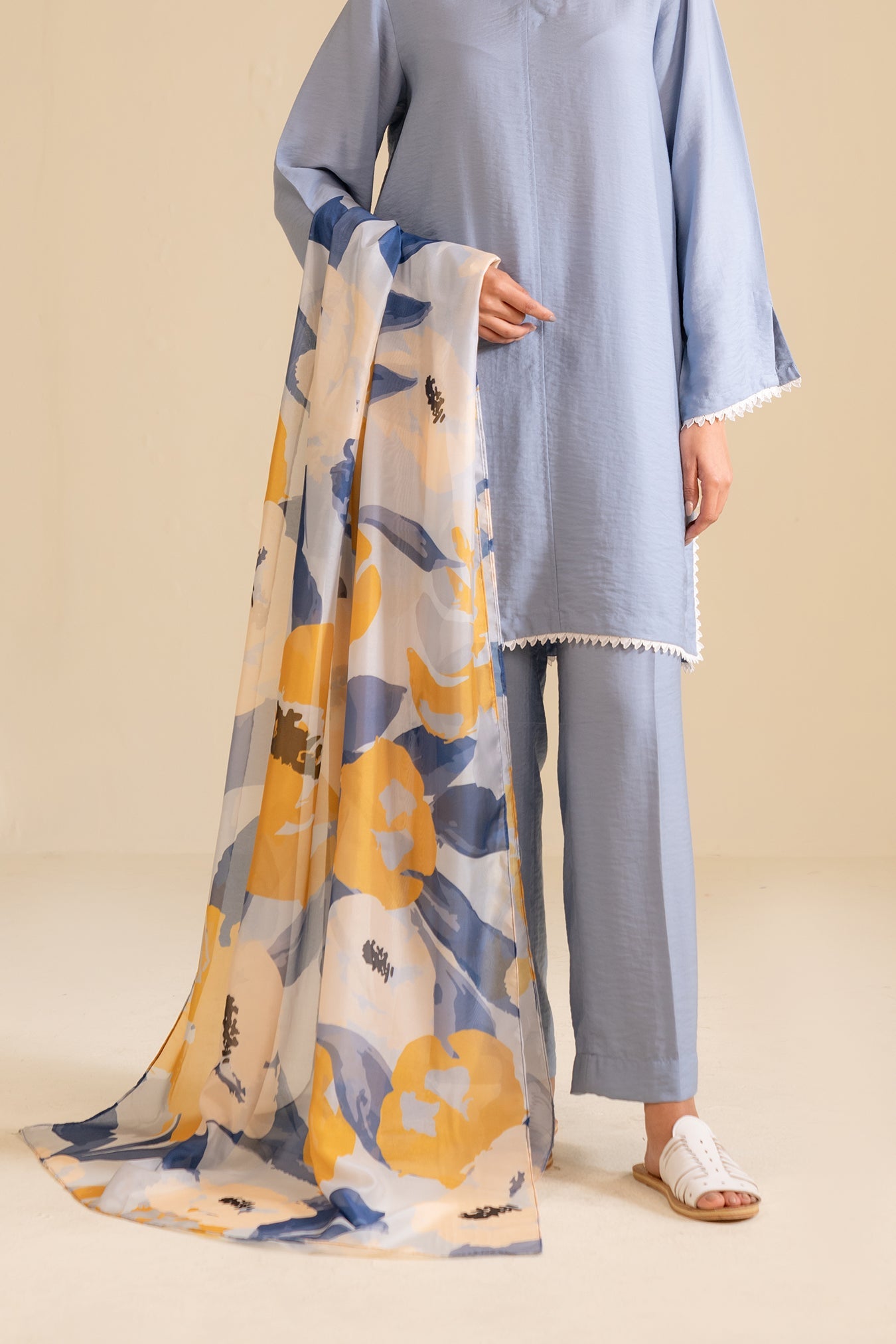 1 Piece Silk Dupatta Beyond East Official