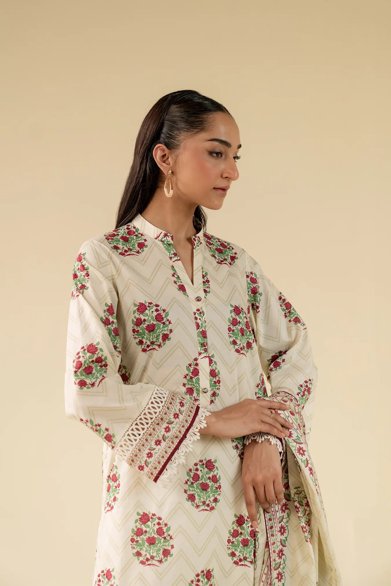 3 Piece Printed Lawn Suit Beena
