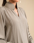 2 Piece Solid Suit Pret SS - 25