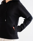 Basic Black Hoodie Loungewear - 24