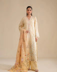 3 Piece Embroidered Lawn Suit Pret SS - 25
