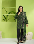2 Piece Printed Khaddar Suit Unstitched Fall - 25