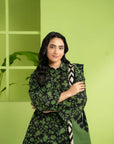 2 Piece Printed Khaddar Suit Unstitched Fall - 25