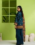 2 Piece Printed Khaddar Suit Unstitched Fall - 25