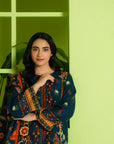 2 Piece Printed Khaddar Suit Unstitched Fall - 25