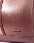 Brown Faux Leather Tote Bag Beyond East Official