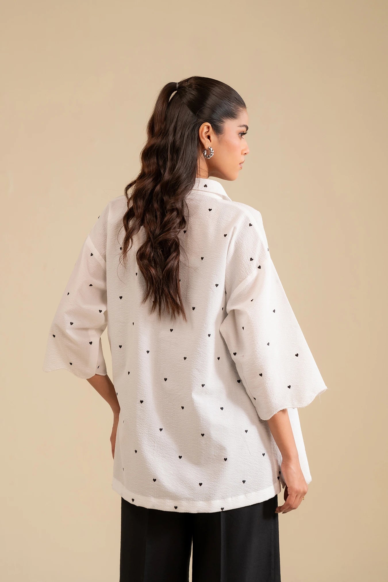 1 Piece Embroidered Shirt Pret SS - 25