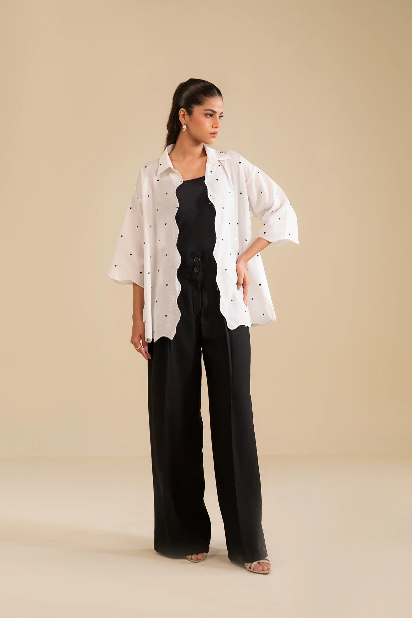 1 Piece Embroidered Shirt Pret SS - 25