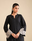 2 Piece Embroidered Cambric Suit Pret SS - 25