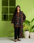 2 Piece Printed Khaddar Suit