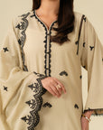 3 Piece Embroidered Lawn Suit Beena