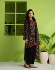 2 Piece Printed Khaddar Suit
