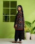 2 Piece Printed Khaddar Suit