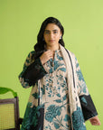 3 Piece Printed Khaddar Suit