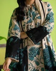 3 Piece Printed Khaddar Suit