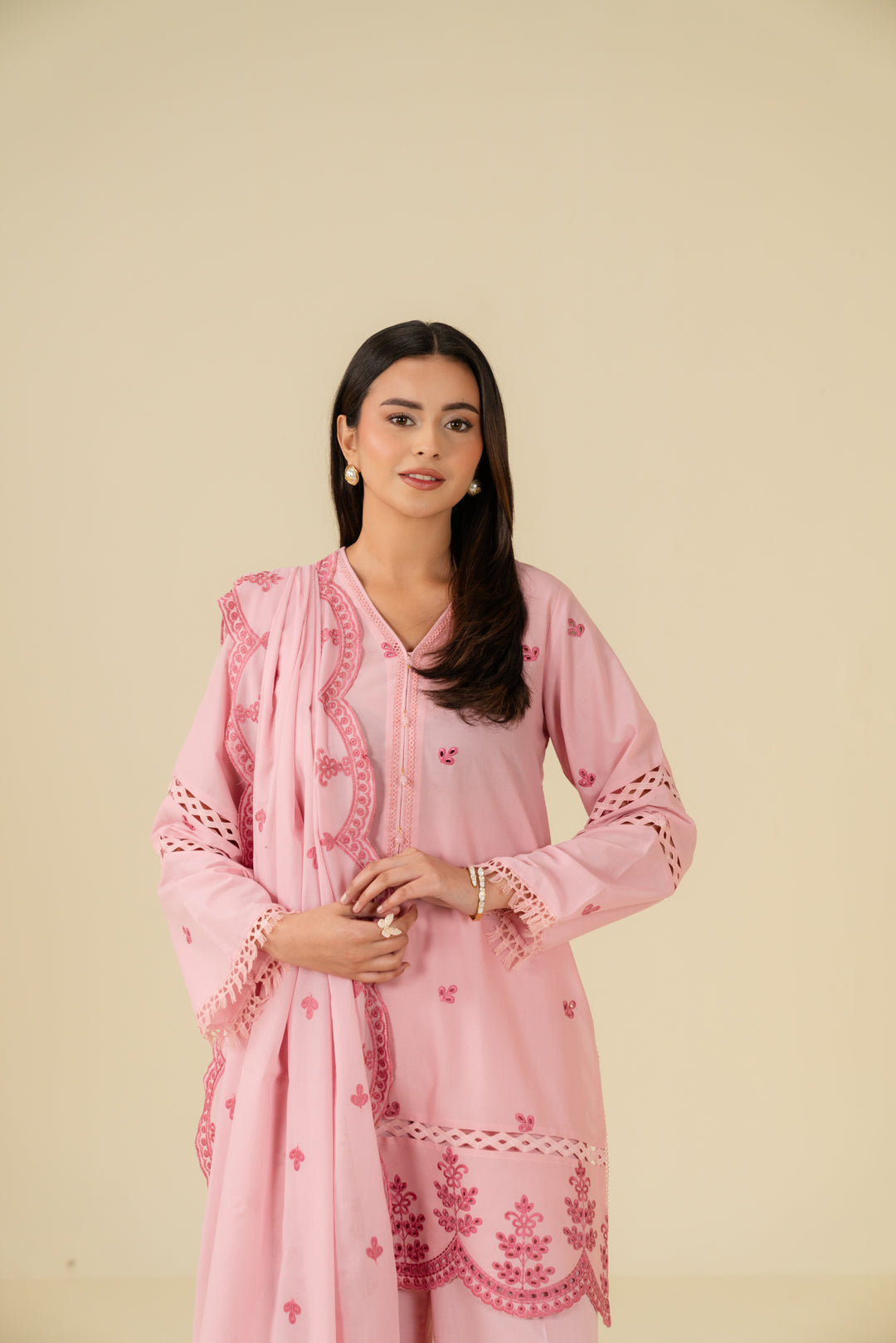 3 Piece Embroidered Lawn Suit Beena