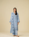 3 Piece Embroidered Lawn Suit Beena