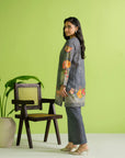 2 Piece Printed Khaddar Suit