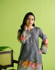 2 Piece Printed Khaddar Suit
