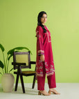 3 Piece Printed Khaddar Suit