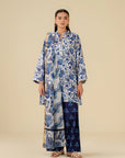 3 Piece Printed Suit Pret SS - 25