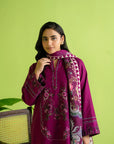 3 Piece Printed Khaddar Suit