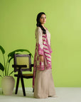 2 Piece Printed Khaddar Suit