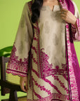 2 Piece Printed Khaddar Suit