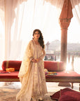 3 Piece Embroidered Organza Suit Pret SS - 25