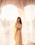 3 Piece Embroidered Organza Suit Pret SS - 25