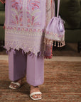 3 Piece Embroidered Lawn Suit Unstitched - 26