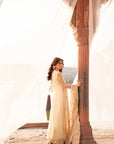 3 Piece Embroidered Organza Suit Unstitched SS - 25