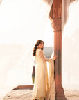 3 Piece Embroidered Organza Suit Pret SS - 25