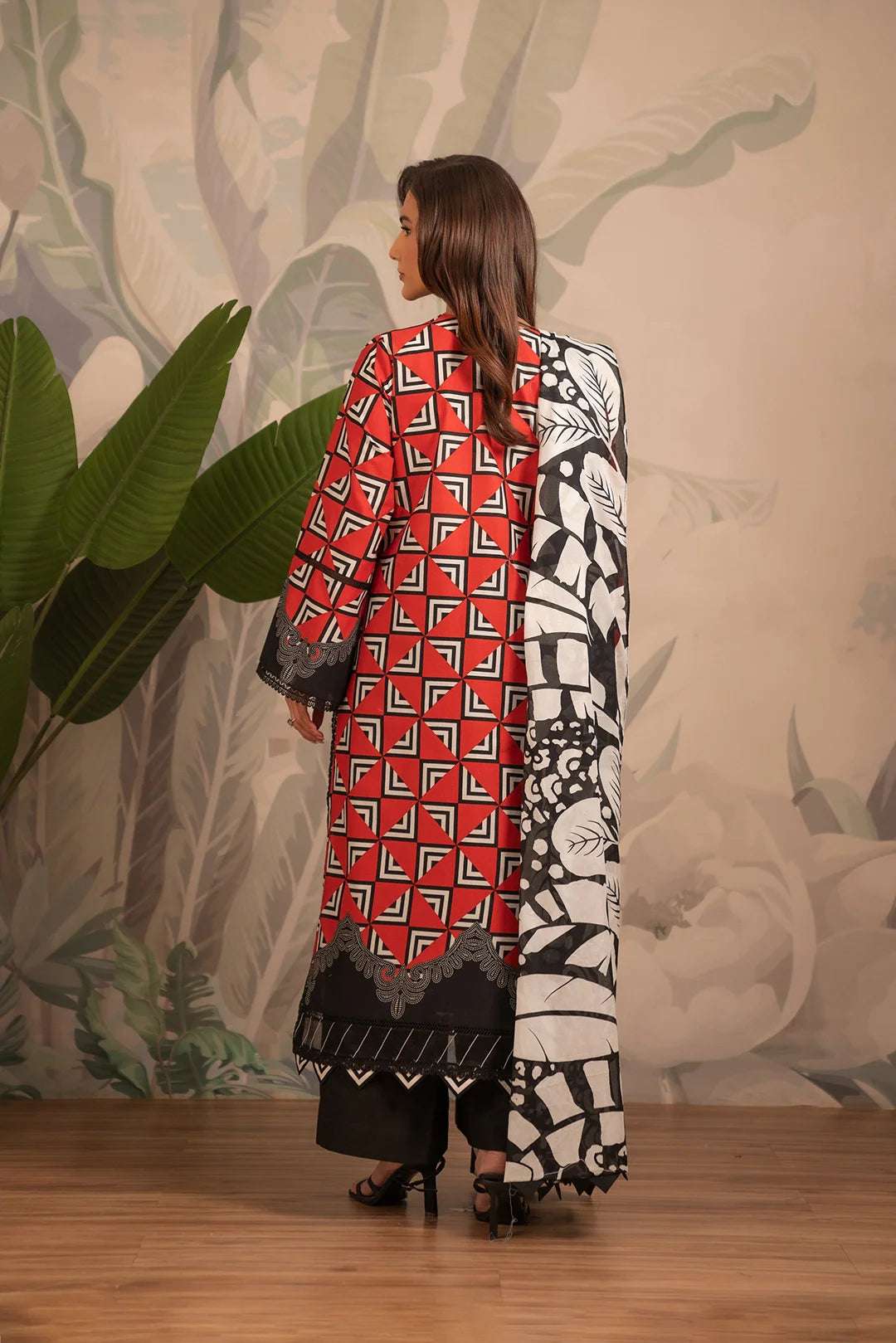 3 Piece Printed Lawn Suit