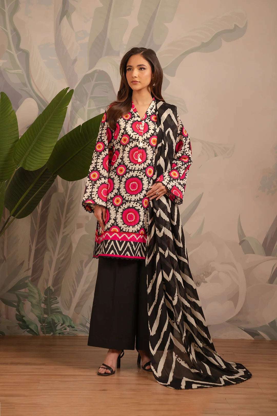 3 Piece Printed Lawn Suit