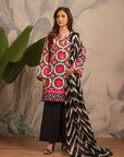 3 Piece Printed Lawn Suit