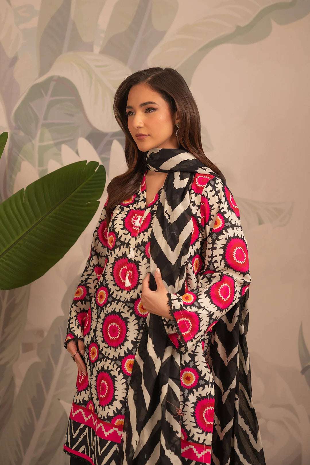 3 Piece Printed Lawn Suit