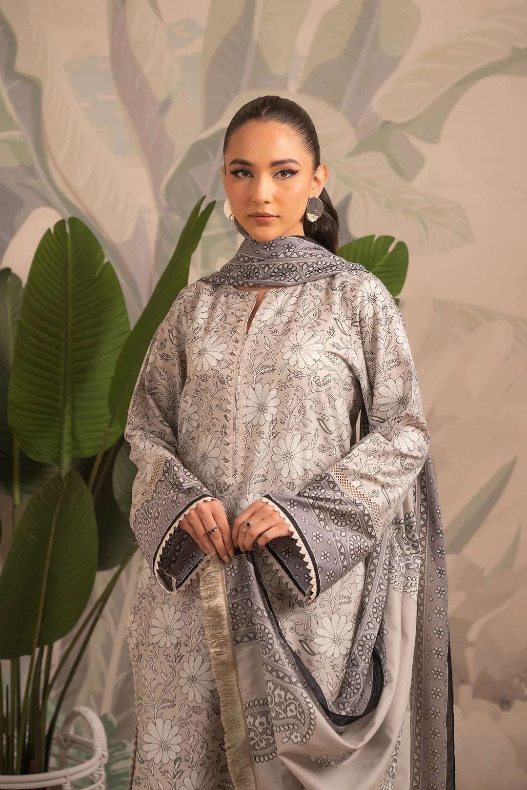 3 Piece Printed Lawn Suit