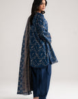 3 Piece Printed Lawn Suit Beena Unstitched - 26