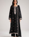 3 Piece Embroidered Lawn Suit Beena Unstitched - 26