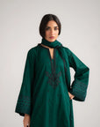 3 Piece Embroidered Lawn Suit Beena-Feb-26