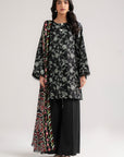 3 Piece Printed Lawn Suit Beena Unstitched - 26