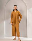 2 Piece Solid Viscose Suit Pret Winter-24