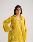 3 Piece Embroidered Lawn Suit Beena Unstitched - 26
