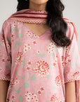 3 Piece Printed Lawn Suit Beena Unstitched - 26