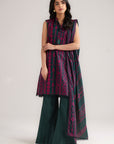 3 Piece Printed Lawn Suit Beena Unstitched - 26