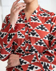 2 Piece Printed Khaddar Suit Pret Winter-24