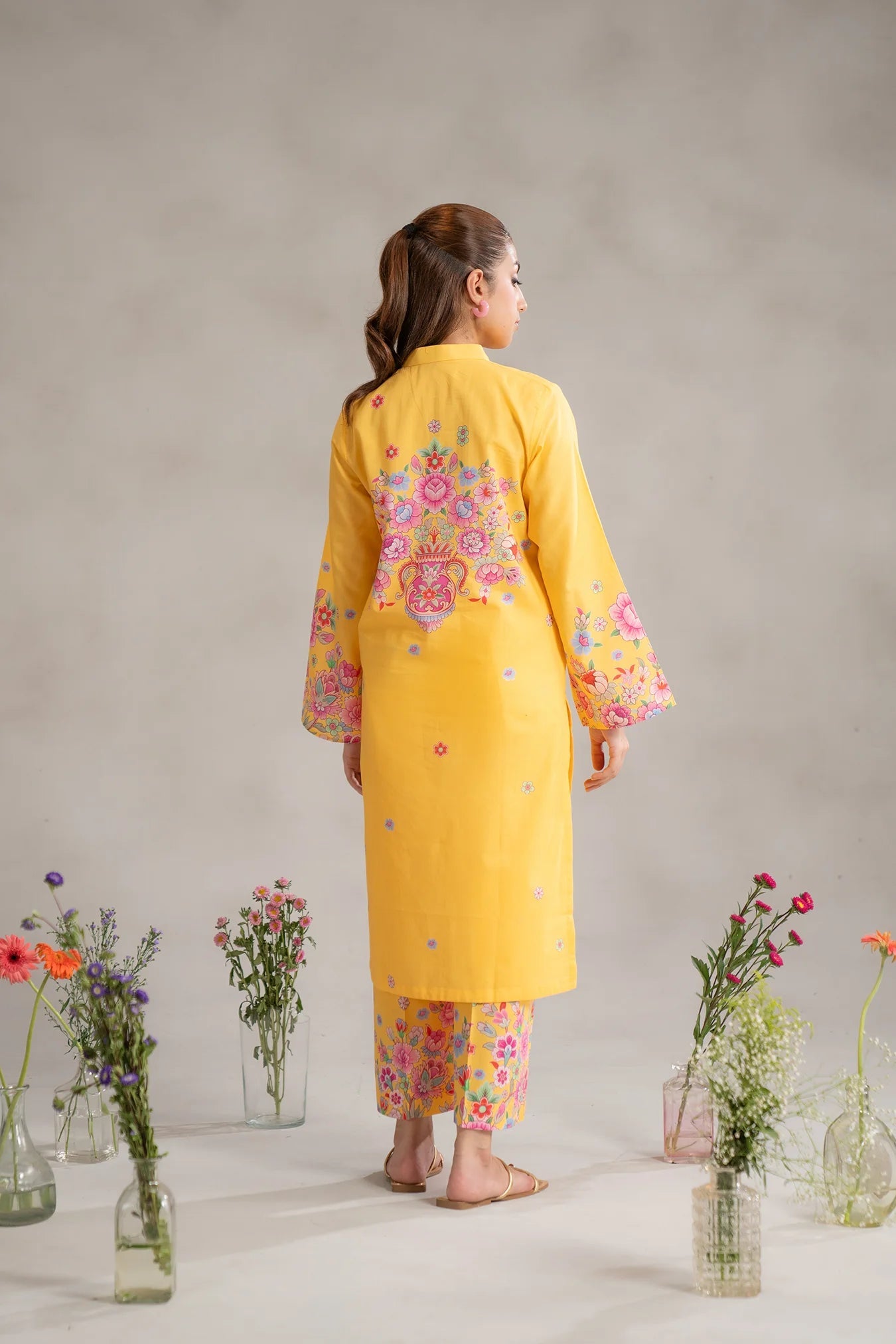 2 Piece Printed Lawn Suit Pret SS - 25