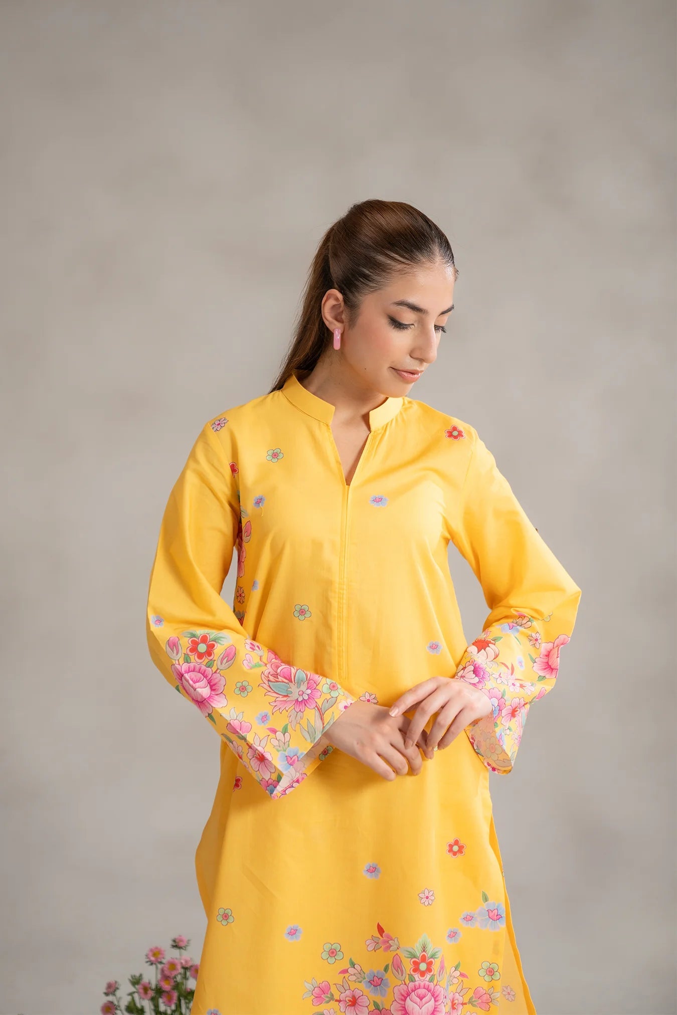 2 Piece Printed Lawn Suit Pret SS - 25